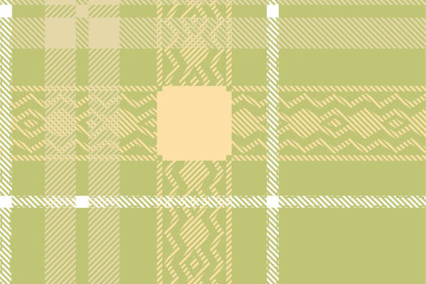 复古几何图案面料印花,时尚服装印花设计