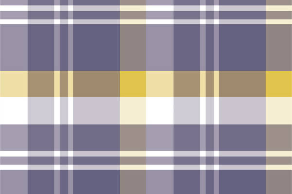 经典格子图案服装印花面料设计