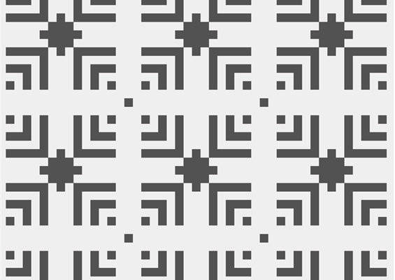 现代简约几何图案面料印花服装印花设计