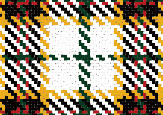 经典几何图案服装印花面料:时尚与艺术的完美结合