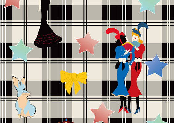 经典童话风格服装印花:时尚与童趣的完美结合