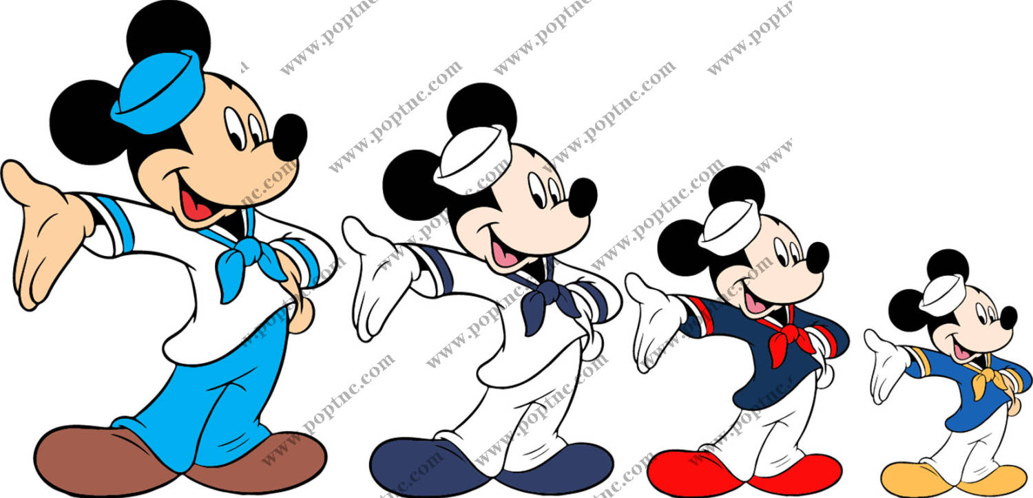 经典米奇裁片印花服装,打造时尚个性风格