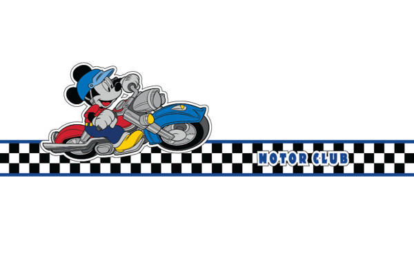 迪士尼米奇裁片印花服装 摩托车俱乐部主题服装印花