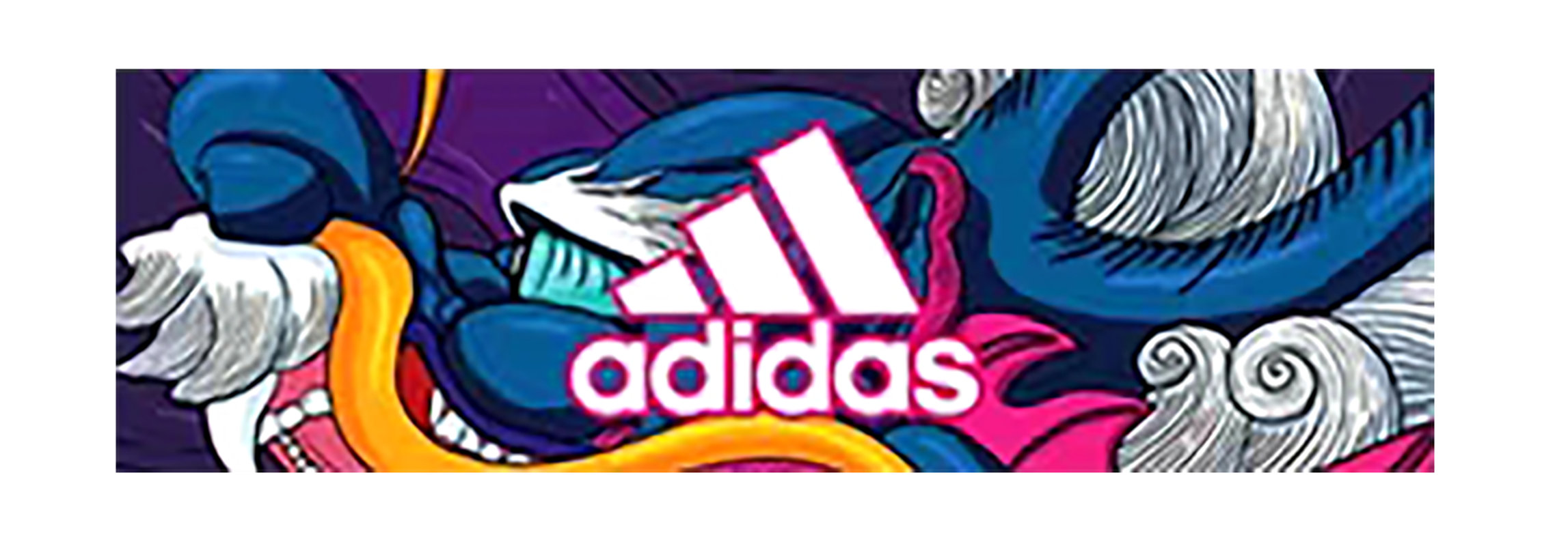 时尚动感的阿迪达斯裁片印花服装,展现个性魅力