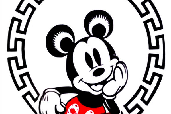 经典卡通角色裁片印花服装，打造独特时尚风格