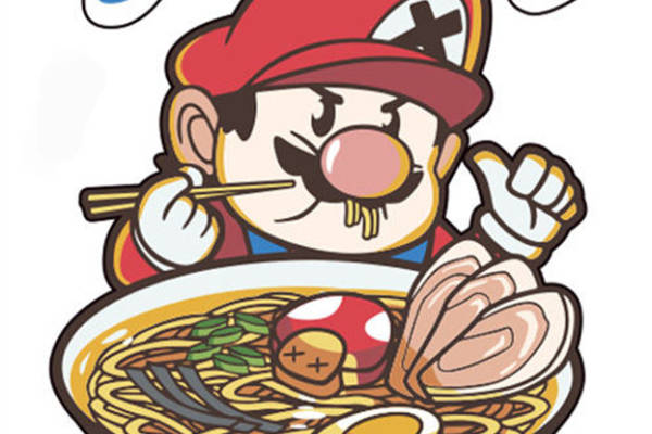 趣味卡通裁片印花服装：享受美食的可爱角色设计