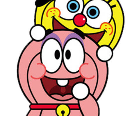 创意卡通裁片印花服装,趣味时尚服装印花设计