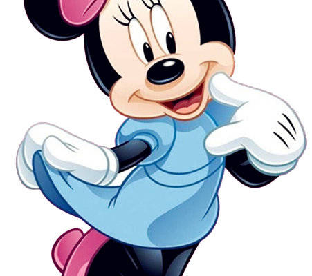 经典米妮卡通裁片印花服装，活泼可爱风格童装印花