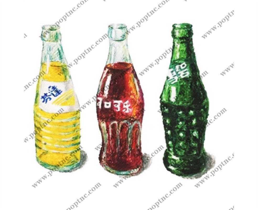 经典饮料裁片印花服装:复古风格与现代时尚的完美结合