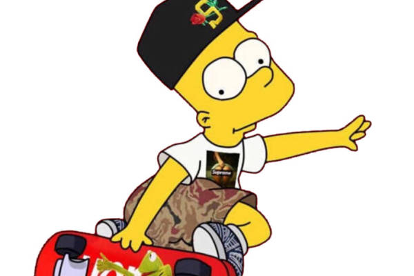 滑板少年时尚裁片印花服装印花设计