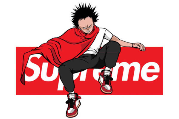 街头风格动漫角色裁片印花服装印花设计