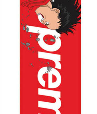 动漫风格个性裁片印花服装 潮流时尚街头风格