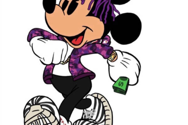 时尚街头风裁片印花服装印花设计