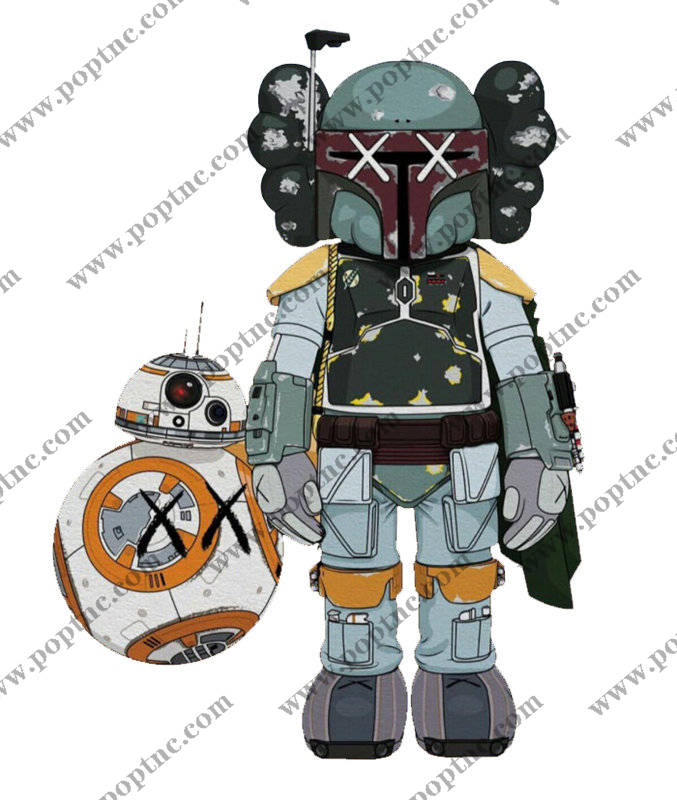 星球大战主题裁片印花服装印花设计,经典角色风格
