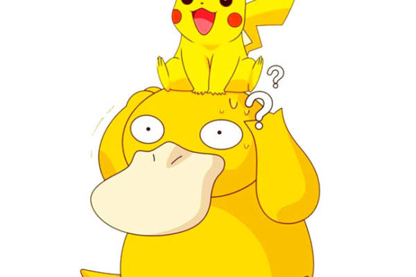 创意皮卡丘裁片印花服装,趣味卡通风格服装印花设计