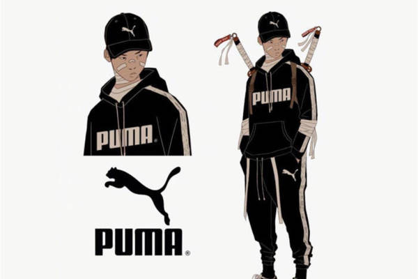 时尚运动风裁片印花服装印花设计