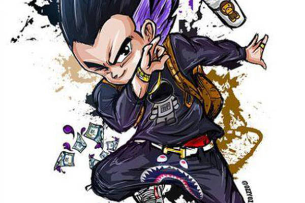 时尚街头风格裁片印花服装印花设计