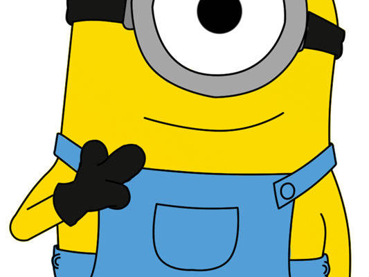 可爱小黄人裁片印花服装印花设计