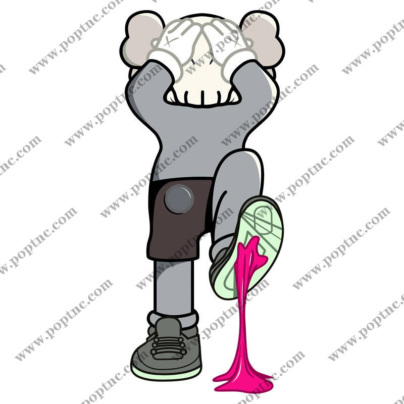 创意卡通裁片印花服装印花设计,趣味街头风格