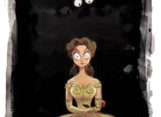 优雅复古风格裁片印花服装印花设计