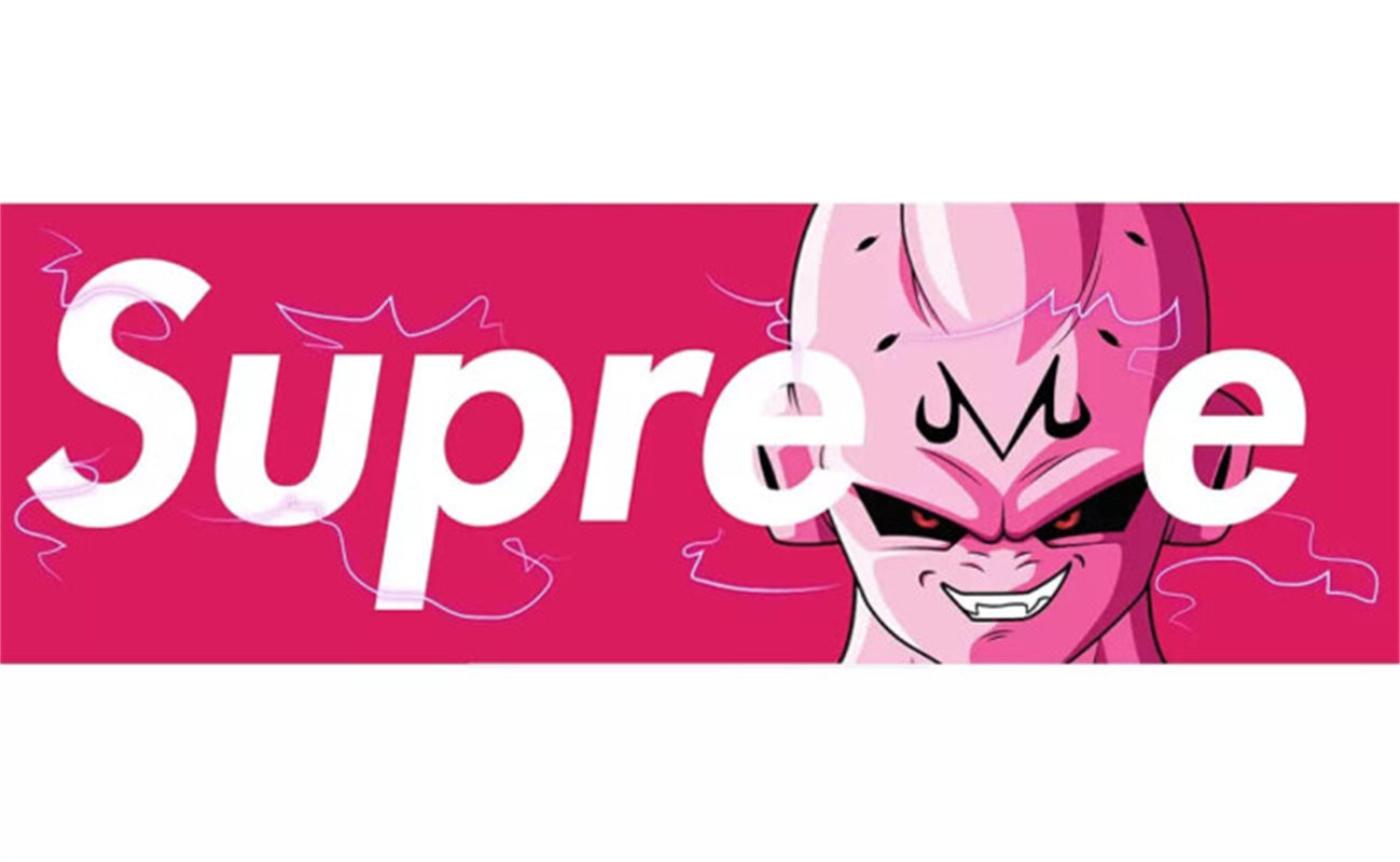 Supreme风格动漫角色裁片印花服装，引领街头潮流