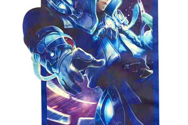 梦幻蓝色战士裁片印花服装,展现独特个性的时尚选择