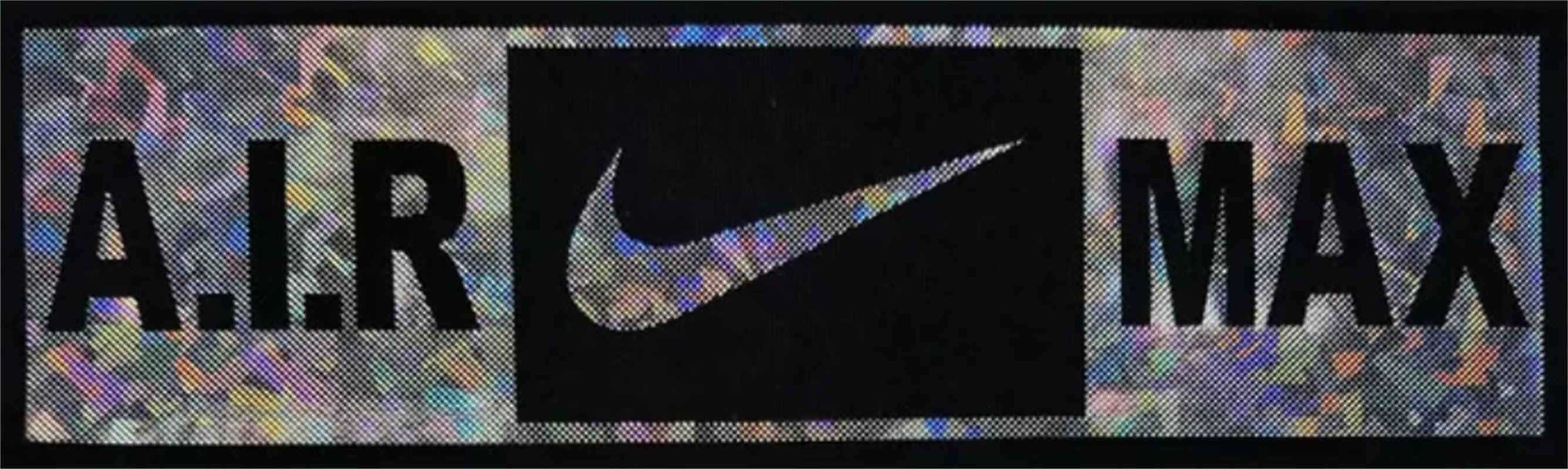 时尚潮流服装印花：Air Max风格裁片印花设计