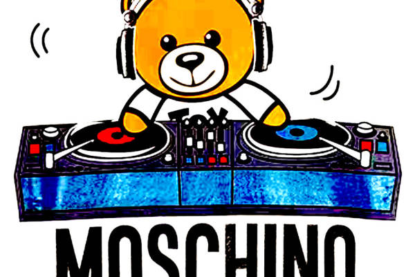 时尚潮流DJ熊裁片印花服装 打造个性街头风格