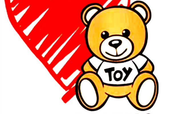 时尚潮流服装印花设计：可爱玩具熊裁片印花