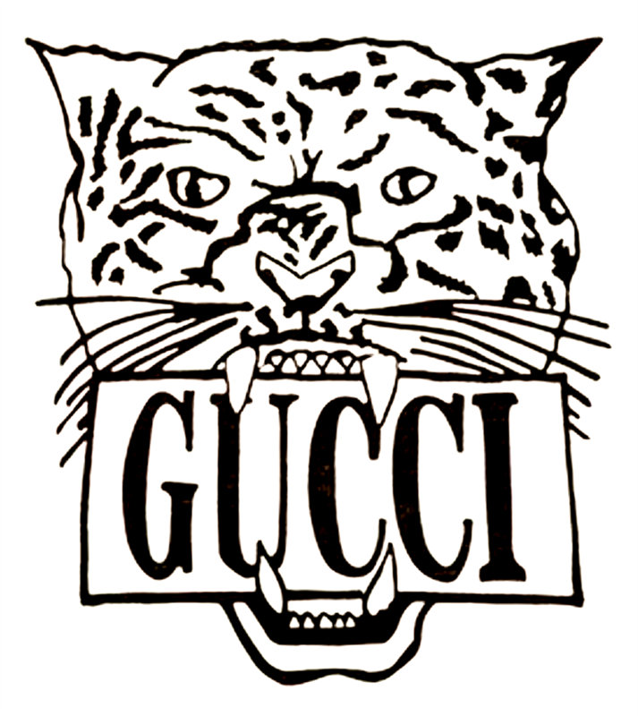 时尚品牌Gucci裁片印花服装印花设计