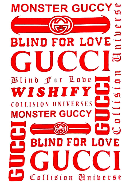 时尚潮牌裁片印花服装：GUCCI与Monster Gucci合作系列