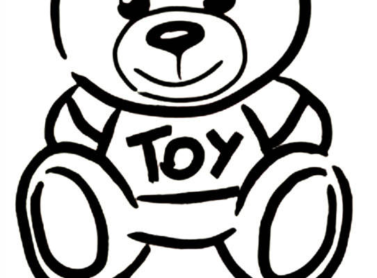 时尚潮流玩具熊裁片印花服装印花设计