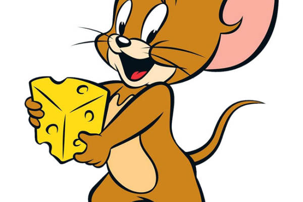 趣味卡通老鼠裁片印花服装印花设计