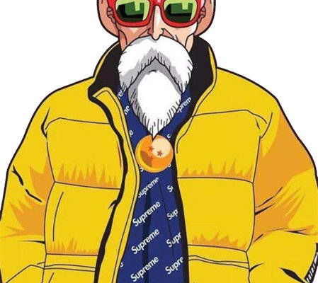 时尚街头风格服装印花设计:潮流老人形象裁片印花