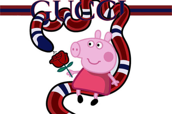 时尚可爱小猪佩奇裁片印花服装,展现个性魅力