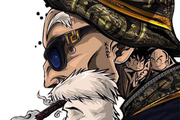 独特动漫风格裁片印花服装印花设计