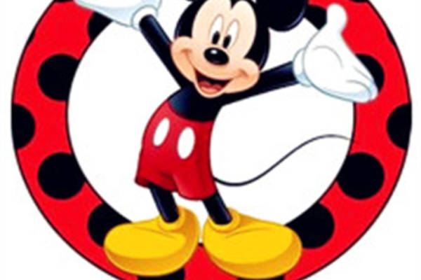 经典卡通裁片印花服装：米奇老鼠图案设计