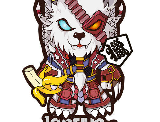 时尚动漫风裁片印花服装 英雄联盟主题印花T恤设计