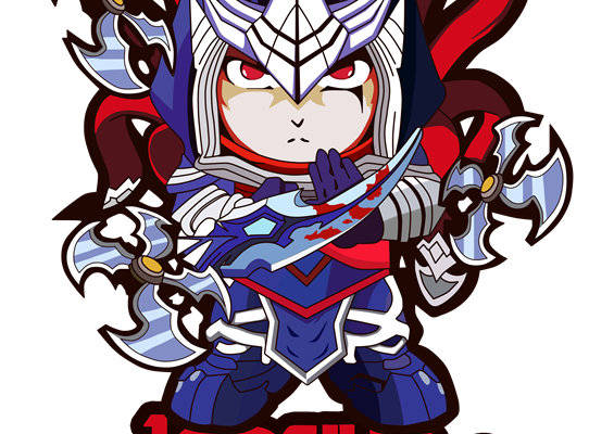 英雄联盟主题裁片印花服装印花设计