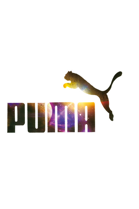 时尚潮流PUMA裁片印花服装印花设计
