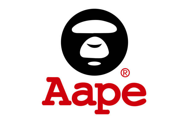 时尚潮流Aape裁片印花服装印花设计