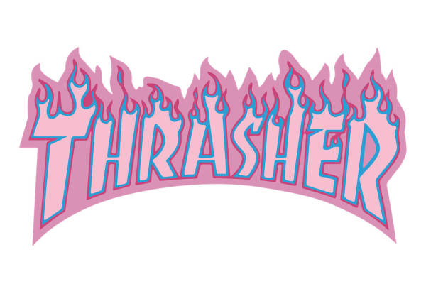 时尚潮流火焰风格裁片印花服装印花设计