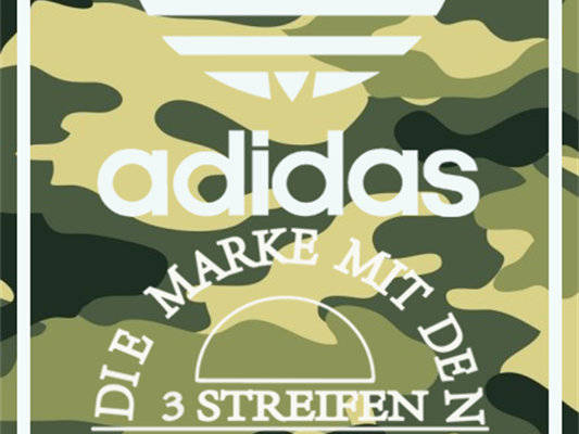 时尚迷彩裁片印花服装 打造街头潮流新风格