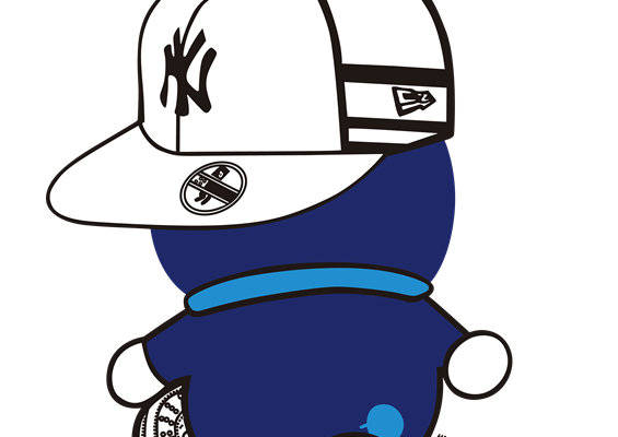 纽约洋基队风格裁片印花服装印花设计