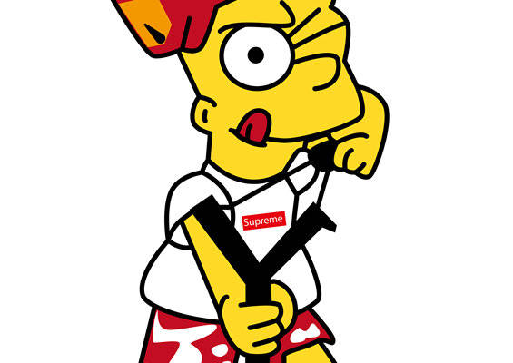 街头潮流风格裁片印花服装印花设计