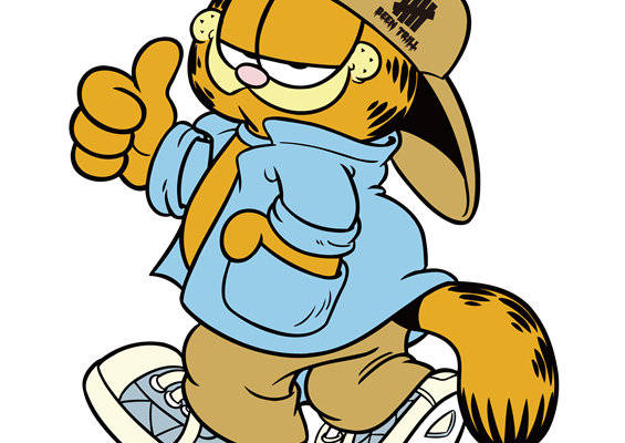 时尚街头风格老虎裁片印花服装印花设计