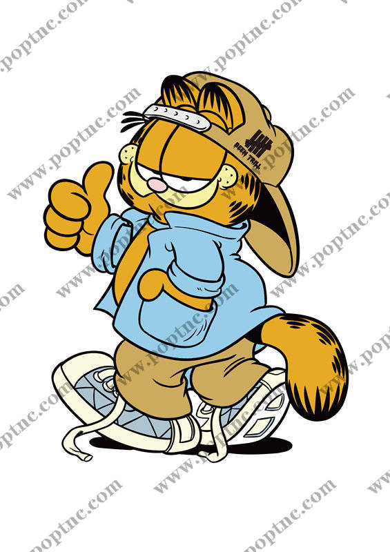 时尚街头风格老虎裁片印花服装印花设计