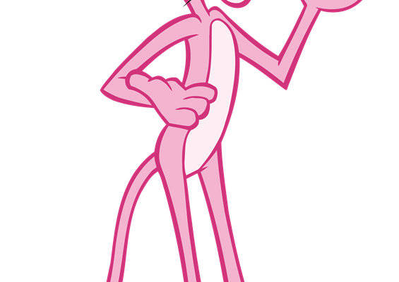 时尚个性粉色老鼠裁片印花服装印花设计