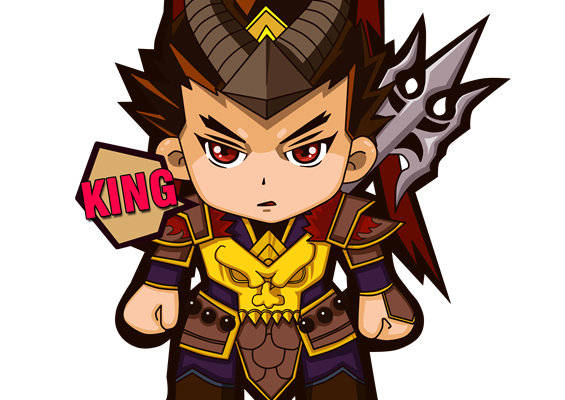 英雄联盟裁片印花服装 动漫风格英雄角色服装印花