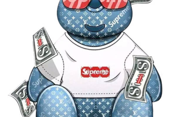 时尚潮牌联名款裁片印花服装印花设计